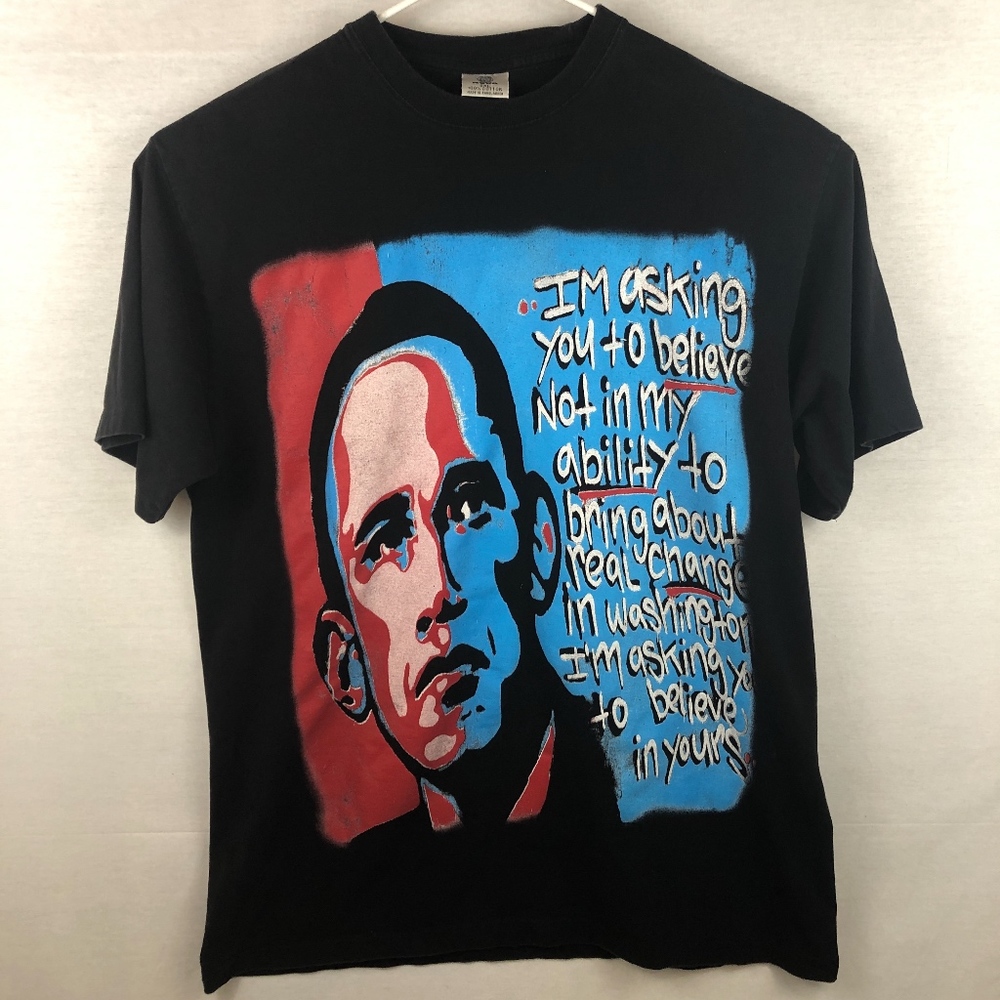 Iconic OBAMA Presidential Graphic Tee -XXL